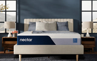 Nectar mattress in a bedroom