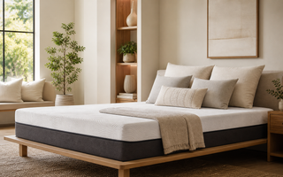 Premium foam mattress in calm bedroom for durability guide