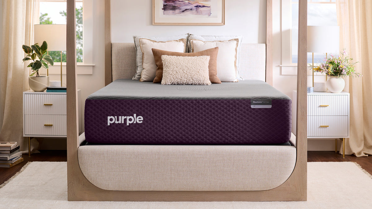 Purple - Mattress Overstock | Mattress Store | Kentucky - Purple Restore Premier™ Soft Hybrid Mattress