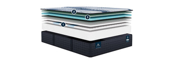 Serta iComfort Aspire Medium 14" Mattress - white background view