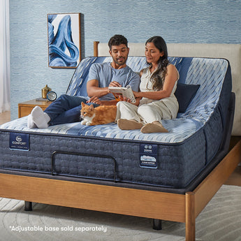 Serta iComfort Iona Plush 13" Mattress - adjustable base pairing