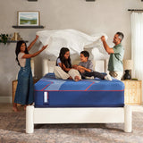 Sealy Posturepedic Elite Brenham II Hybrid Soft Mattress — primary lifestyle hero shot