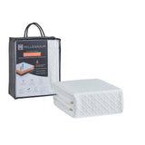 Sierra Sleep Basic Protector Full Mattress Protector, packaged bag and folded bamboo protector