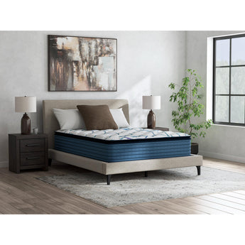 Sierra Sleep Limited Edition Plush PT 3.0 Mattress, styled bedroom with natural light
