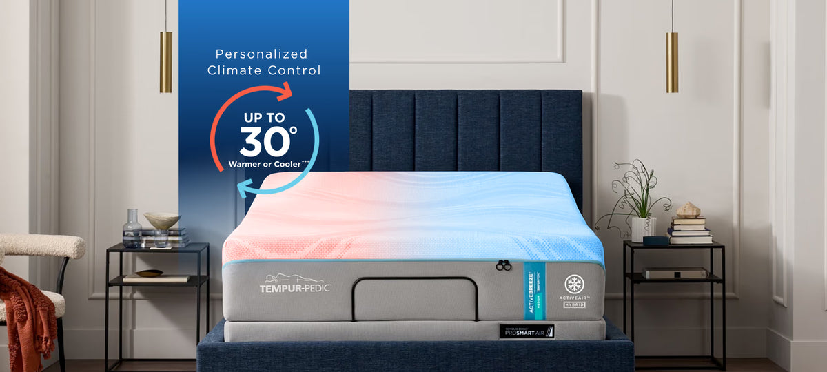 Tempur-Pedic® - Mattress Overstock | Mattress Store | Kentucky - Tempur-Pedic TEMPUR-ActiveBreeze® Smart Bed