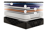 Beautyrest Black® Hybrid Series Five XCS 15" Plush Mattress