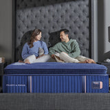 Stearns & Foster Reserve® 17" Firm Euro Pillow Top Mattress - lifestyle view
