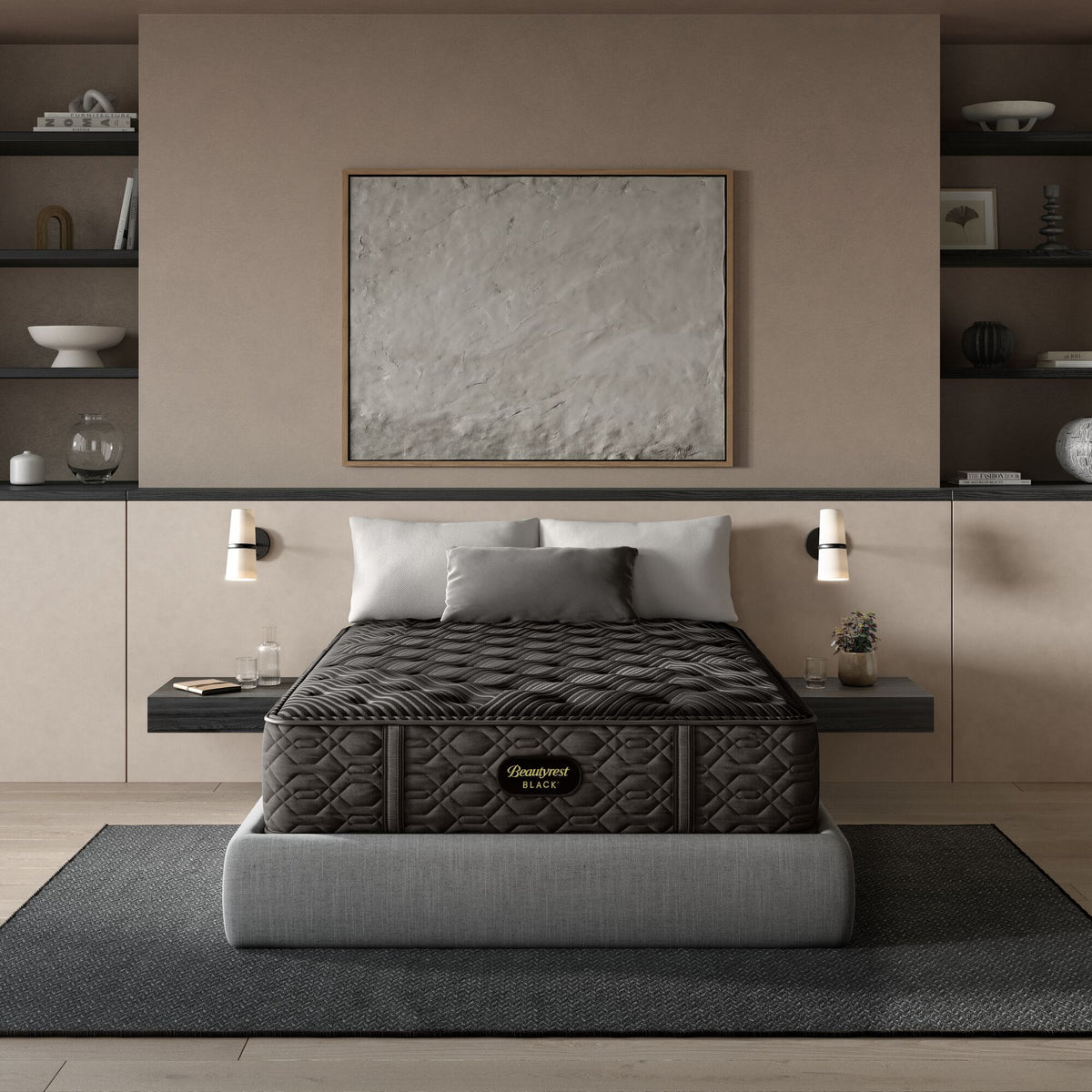 Beautyrest Black® Series One 14.25" Medium Mattress - front view