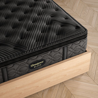Beautyrest Black® Series One 14.5" Plush Pillow Top Mattress - panel detail
