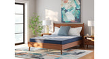Sierra Sleep Peak 2.0 Bonnell Mattress, queen bed shown in a bedroom setting