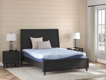 Sierra Sleep Peak 2.0 10 Memory Foam Mattress on a bed frame, bedroom lifestyle view