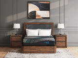 Sierra Sleep Millennium 2.0 Foam 12 Inch Mattress, front view in a bedroom setting