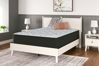 Sierra Sleep Elite Springs Plush Mattress, angled bedroom lifestyle view