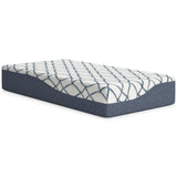 Sierra Sleep 12 Inch Chime Elite 2.0 Mattress, angled product view showing the quilted cooling cover
