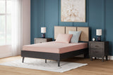 Sierra Sleep iKidz Coral Mattress and Pillow, Full size, styled bedroom scene