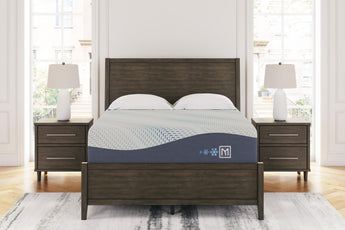 Sierra Sleep Millennium Luxury Plush Gel Latex Hybrid Mattress, angled corner view showing the quilted cover