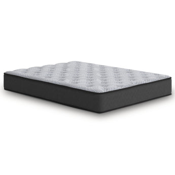 Sierra Sleep Comfort Plus Mattress, angled product view on a white background showing the quilted cover
