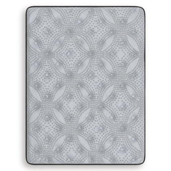 Sierra Sleep Comfort Plus Mattress, close up of the quilted stretch knit cover