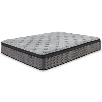 Sierra Sleep Augusta2 Mattress, Queen size, three quarter studio view