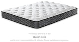 Sierra Sleep 8 Inch Bonnell Hybrid Mattress, angled view