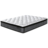 Sierra Sleep 12 Inch Pocketed Hybrid Full Mattress, angled corner detail