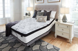 Sierra Sleep Chime 12 Inch Hybrid Mattress, styled bedroom scene