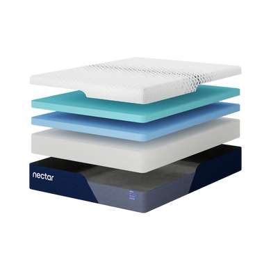 Nectar Luxe Memory Foam Mattress - layered construction