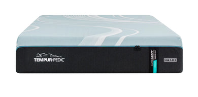 Tempur-Pedic LuxeAdapt® 13" Medium Hybrid Mattress - head-on view, white background view