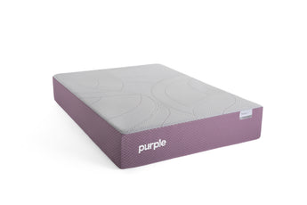 Purple Restore Plus™ Soft Hybrid Mattress - white background view