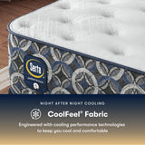 Serta Perfect Sleeper Cascade Canyon Plush 13.5" Mattress - CoolFeel fabric detail