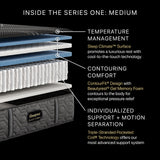 Beautyrest - Mattress Overstock | Mattress Store | Kentucky - Beautyrest Black® Series One 14.25" Medium Hybrid Mattress