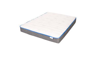 Jamison Sleep Response Aria mattress on a foundation, manufacturer product photo, online exclusive from Mattress Overstock