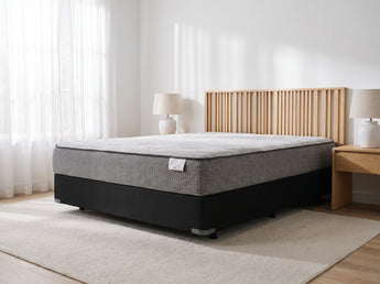 Jamison Sleep Response Ignite Plush mattress, side profile showing the mattress height