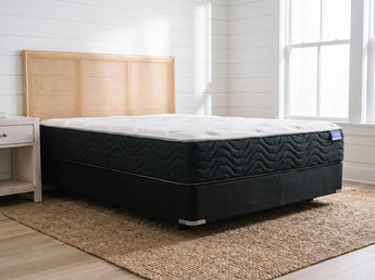 Jamison Sleep Response Premier Firm mattress, side profile showing the mattress height