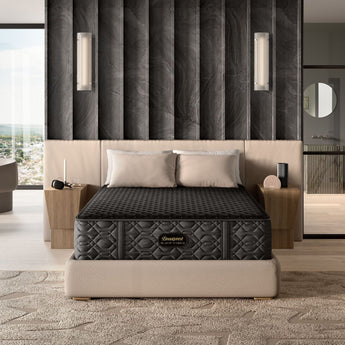 Beautyrest - Mattress Overstock | Mattress Store | Kentucky - Beautyrest Black® Series Three 15.75" Medium Hybrid Mattress