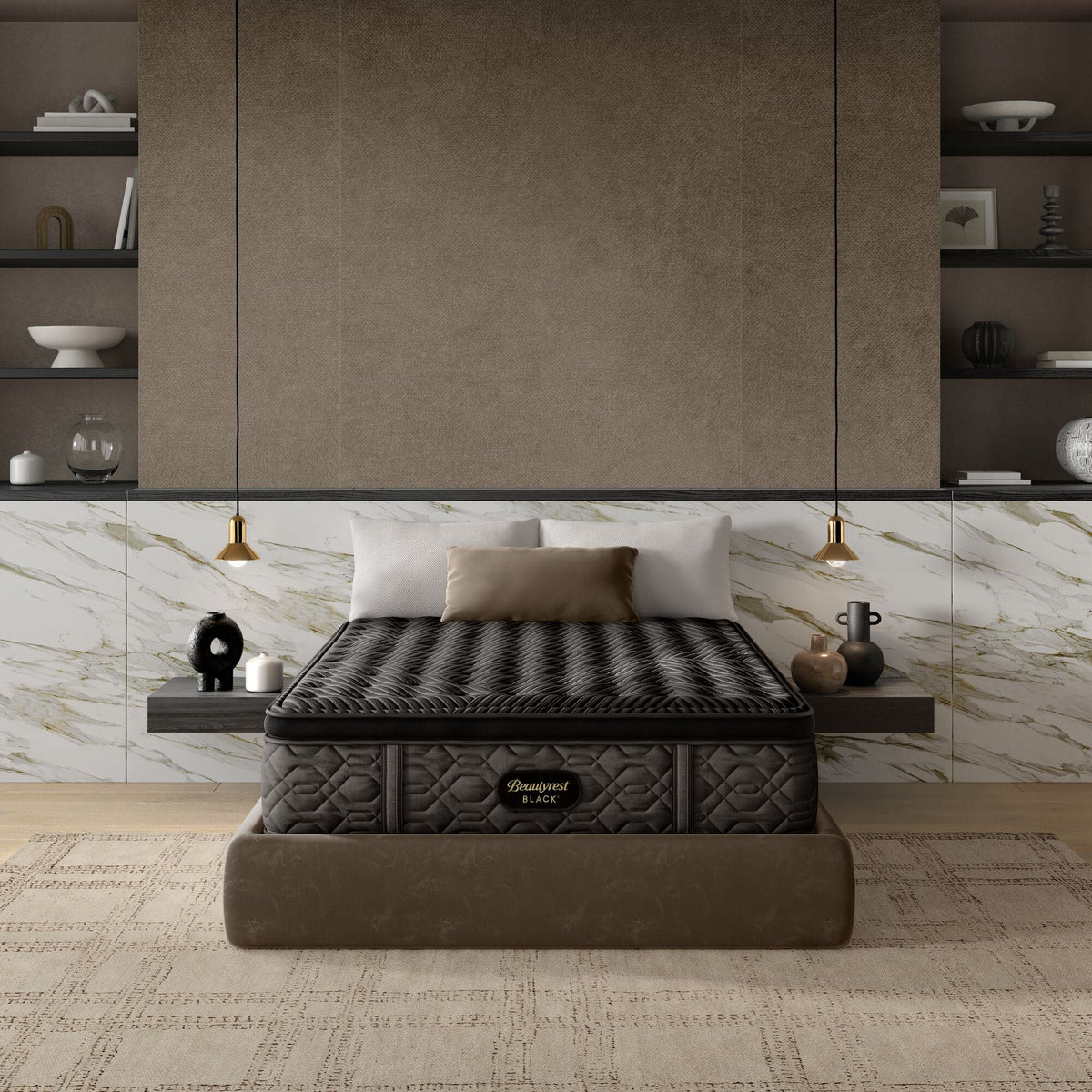 Beautyrest - Mattress Overstock | Mattress Store | Kentucky - Beautyrest Black® Series One 14.25" Firm Pillow Top Mattress