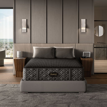 Beautyrest - Mattress Overstock | Mattress Store | Kentucky - Beautyrest Black® Series Three 15.25" Plush Hybrid Mattress