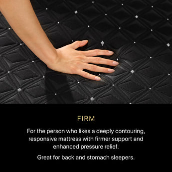 Beautyrest - Mattress Overstock | Mattress Store | Kentucky - Beautyrest Black® Series Three 15.25" Firm Hybrid Mattress