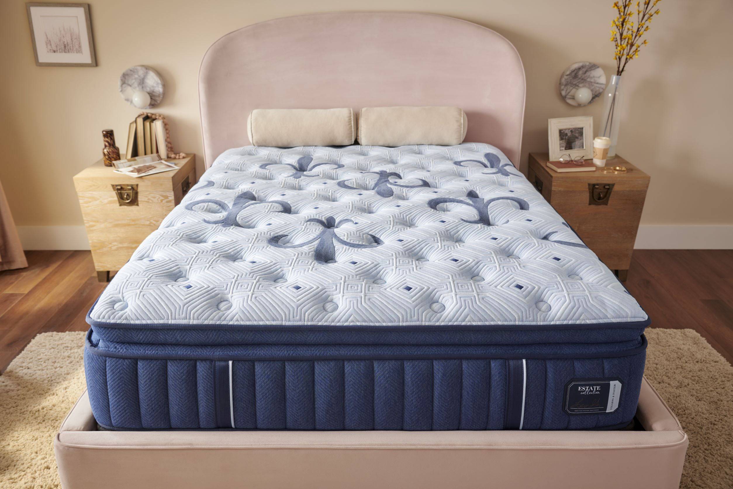 Stearns Foster Estate Firm Euro Pillow Top Mattress