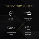 Beautyrest - Mattress Overstock | Mattress Store | Kentucky - Beautyrest Black® Series Three 16.25" Medium Pillow Top Mattress