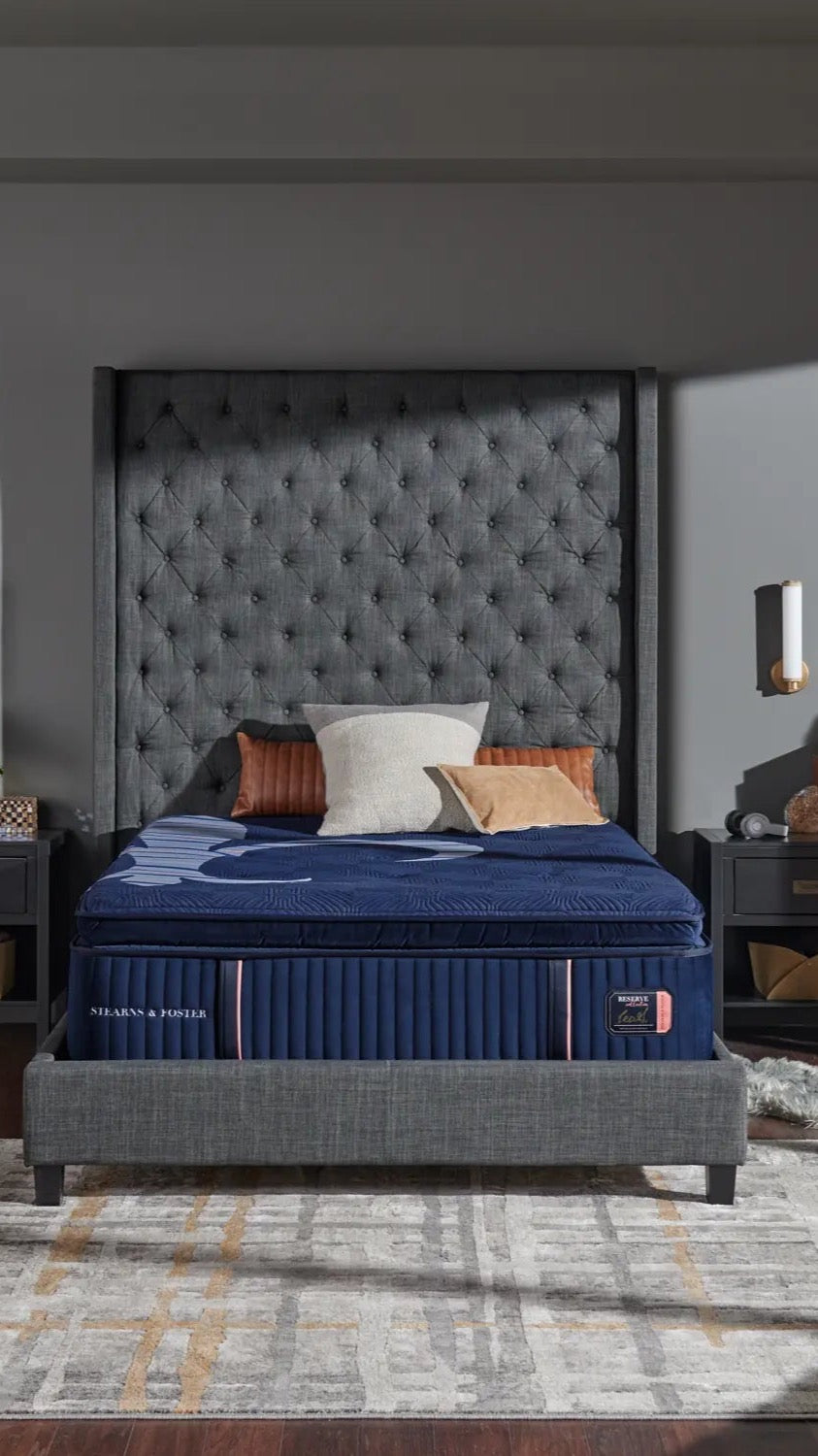 Mattress Overstock showroom bed display