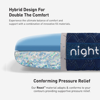 Bedgear Night Ice Performance Pillow - product shot