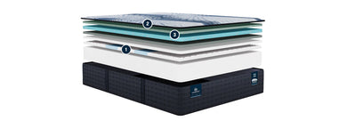 Serta iComfort Iona Plush 13" Mattress - white background view