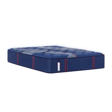 Sealy Posturepedic Elite Brenham II 14-inch Ultra Firm Tight Top Mattress — angled hero silo on white background