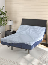 Sierra Sleep Peak 2.0 10 Memory Foam Mattress flexed on an adjustable base