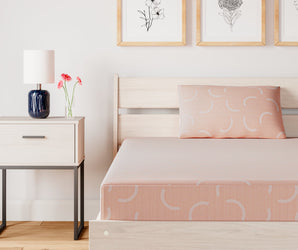 Sierra Sleep iKidz Coral Mattress and Pillow 2/CN