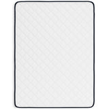 Sierra Sleep Ashley Firm Mattress, quilted knit cover top view closeup