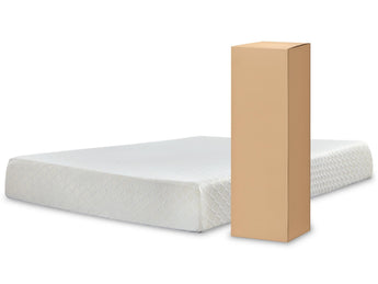 Sierra Sleep 10 Inch Chime Memory Foam Mattress, Twin mattress in a box