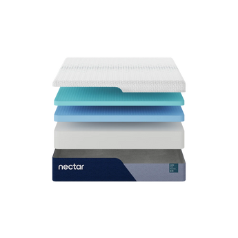 Nectar Premier Mattress - layered construction, front view
