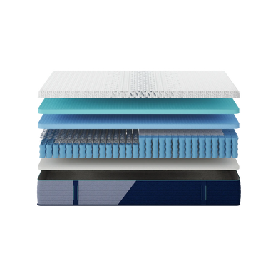 Nectar Premier Hybrid Mattress - layered construction, side view